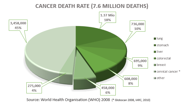 Breast Cancer Statistic 2008 (WHO)